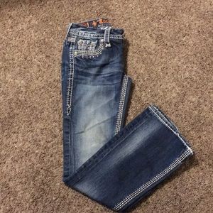 Boot cut rock revival jeans